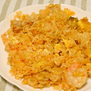 こざかなの作ってみた!投稿(失敗なし！簡単キムチチャーハン)