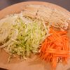 【細切り野菜の和風スープ】味付け簡単!野菜の甘みがおいしい♪の工程1