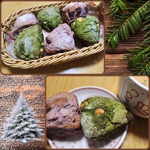 ナムディの作ってみた!投稿(30分・バター不使用♪『我が家の定番スタバ風チョコスコーン』)