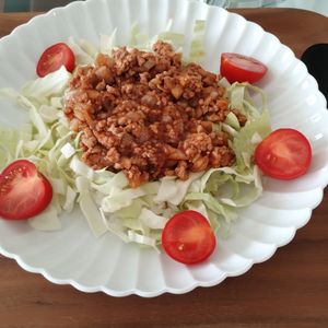 ゆの作ってみた!投稿(旨みたっぷり♪本格タコライス)