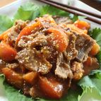 牛肉とトマトの焼肉炒め