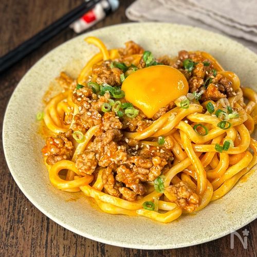 【辛味噌混ぜうどん】シンプル食材で爆ウマ!