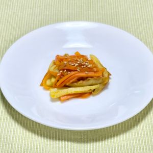 キャピタンの作ってみた!投稿(人参のカレーきんぴら☆お弁当＊作り置き)