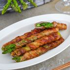 【冷凍ストック】凍ったまま焼けるアスパラ肉巻き