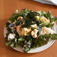 モリモリ食べられて大満足!豆腐ともやしのチョレギサラダ