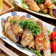 秋茄子はこれ☆【甘辛なすの豚肉巻き】夫が大絶賛!ご飯が進む♪