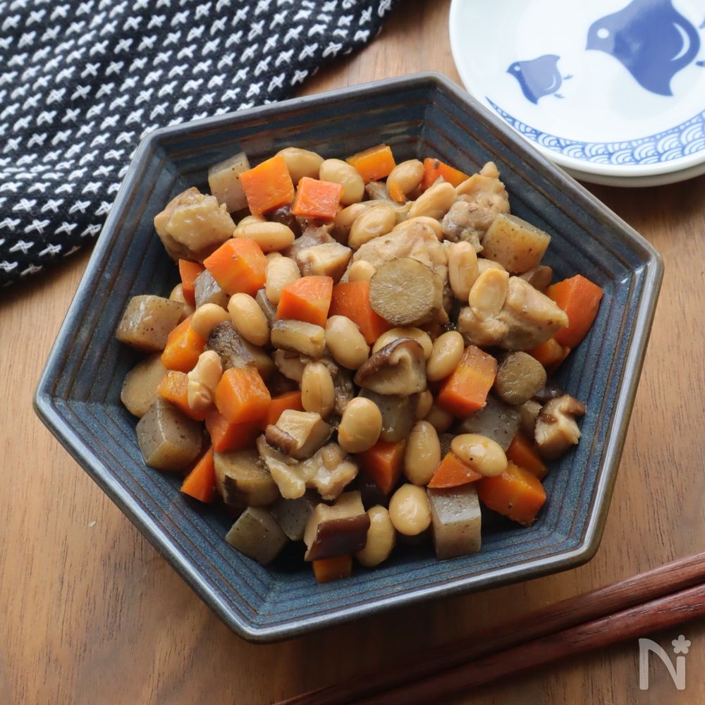 炊飯器で絶品ほっこり和食【鶏五目煮】 | レシピサイトNadia