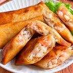 【エビれんこん春巻き】プリッ♡シャキッ♪食感が楽しい◎