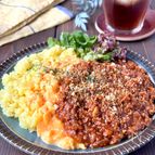 【とろたまチーズキーマカレー】レンチンだけで簡単！めちゃ旨♡