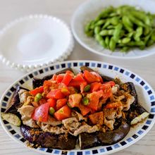 【夏野菜たっぷり豚しゃぶ・カレー味】追いカレー粉で風味抜群!