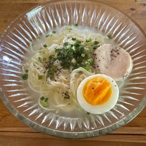 ponnsukeの作ってみた!投稿(塩そうめん（塩ラーメン風）)
