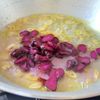 タコと柴漬けのパスタの工程2