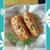 チョロリスの作ってみた!投稿(レンチンで＊ロールパンたまごサンド＊)