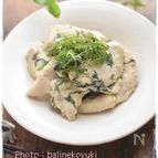 しっとり鶏むね肉の青じそ塩こうじマリネ