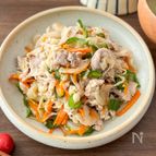 【豚こまと野菜たっぷり味噌ダレ炒め】栄養満点◎