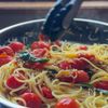 【ミニトマトとしらすのパスタ】じゅわっと甘い!の工程3