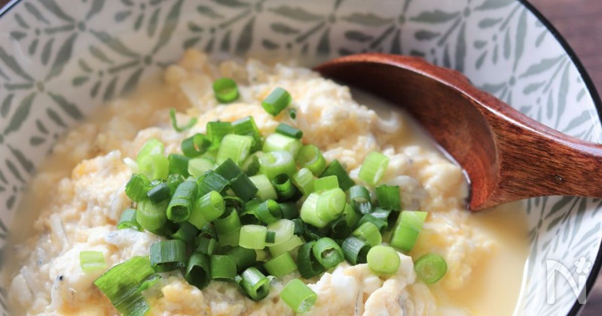 胃に優しい〜ごはんなし♡豆腐でヘルシーおじや風