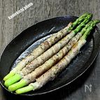 塩、胡椒で食べるのが美味しい！「アスパラの豚肉巻焼き」