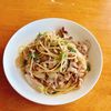 haru_2020の作ってみた!投稿(青い部分をおいしく消費！豚肉と長ネギのパスタ)