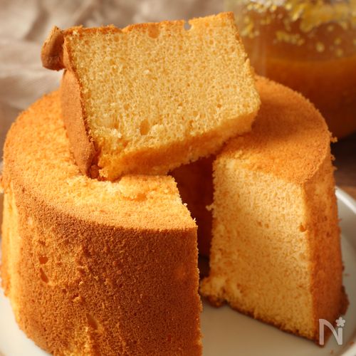 【ゆずジャムシフォンケーキ】しっとり、ふんわり、さわやか。