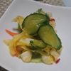 ぽちゃこの作ってみた!投稿(香味野菜とキャベツの浅漬け【作り置き】)