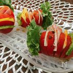 色鮮やか！トマトのハッセルバックサラダ　