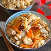 鶏ごぼうご飯