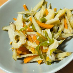 Kuの作ってみた!投稿(栄養満点！【ごぼうの中華風♡五目味噌きんぴら】腸活にも◎)