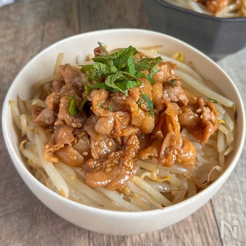 コスパ最強♩焼肉豚もやし