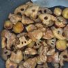 まるでデパ地下お惣菜『鶏ももと根菜の甘酢炒め』の工程4