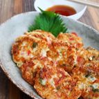 型不要でふわふわもっちり【豆腐でたこ焼き風】