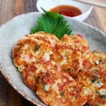 型不要でふわふわもっちり【豆腐でたこ焼き風】