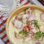 新じゃがのクリームチーズ煮