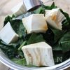 5分で!【ほうれん草と豆腐の塩昆布和え】の工程2