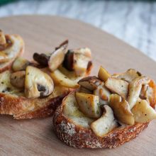 イタリア料理人が作る！きのこのブルスケッタ