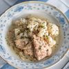【鶏むね肉とカリフラワーの粒マスタード煮込み】ワンパンで♪