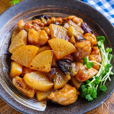 疲れ気味でもパクパク食べれる！さっぱり甘辛味のやさしい鶏大根