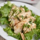 鶏むね肉のねぎ塩ダレ【作りおき】