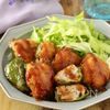 衣付けらくらく♪ピーマンの肉詰めフライ