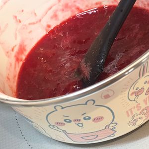 milkの作ってみた!投稿(プラムのクイックジャム【煮る時間5分・作り置き】)