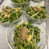 にゃおまるの作ってみた!投稿(1皿で大満足♪『ツナと水菜のボリュームサラダ♡♡』)