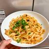 ケの作ってみた!投稿(ちょっ早激旨＊肉なしでも大満足♡コク旨キムチ焼きうどん)