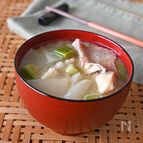 赤魚粕漬のみそ汁