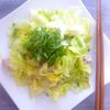 平野信子の作ってみた!投稿(大葉が香るレタスのねぎ豚和え)