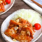 がっつりご飯がススム♪トンテキ風チキンステーキ