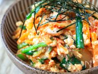【今日のおつまみ】白菜キムチで韓国風白和え