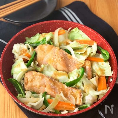鮭のちゃんちゃん焼き