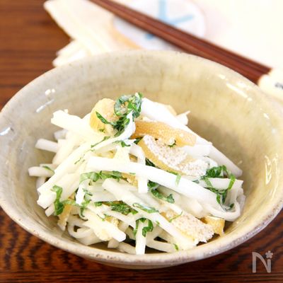 数の子と大根のサラダ《プチプチしゃきしゃきで美味しい♪》