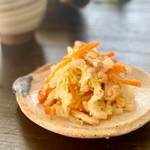 【白菜と油揚げの胡麻酢和え】味見が止まらない作り置き副菜♪