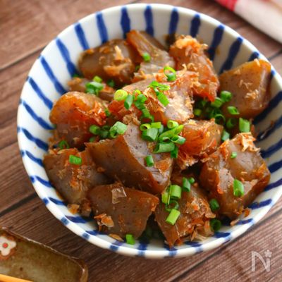 こんにゃくの甘辛炒め【こんにゃく嫌いも完食!作り置きにも】
